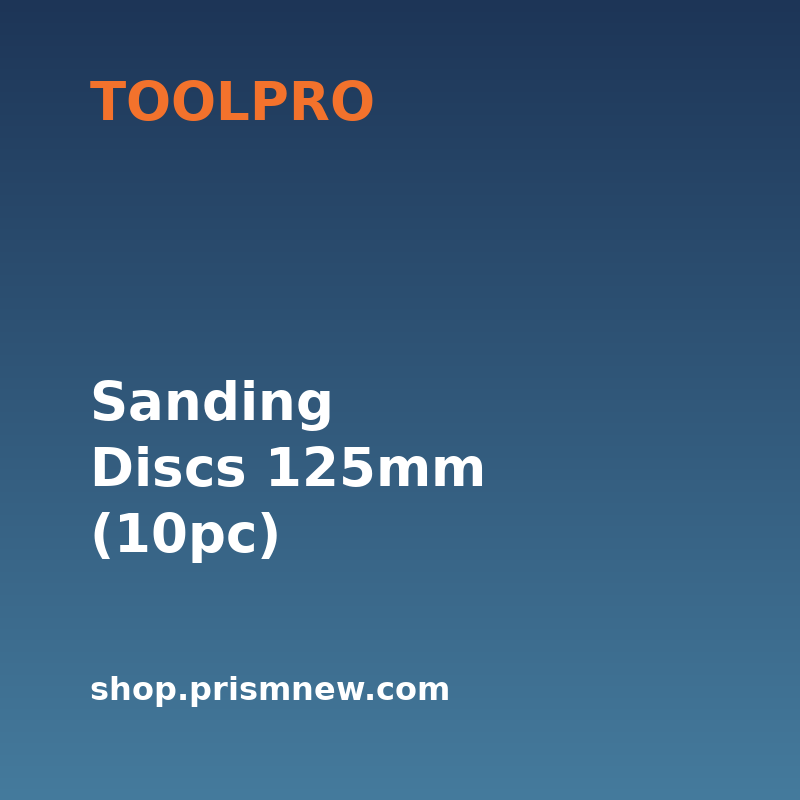 Sanding Discs 125mm (10pc)