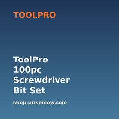 ToolPro 100pc Screwdriver Bit Set