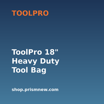 ToolPro 18" Heavy Duty Tool Bag