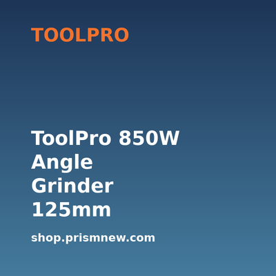 ToolPro 850W Angle Grinder 125mm